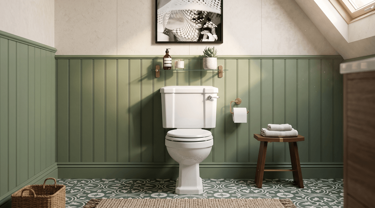 Butler & Rose Catherine Low Level Traditional Toilet