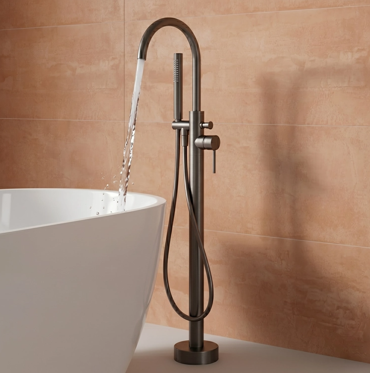 Harbour Clarity Freestanding Bath Shower Mixer Tap