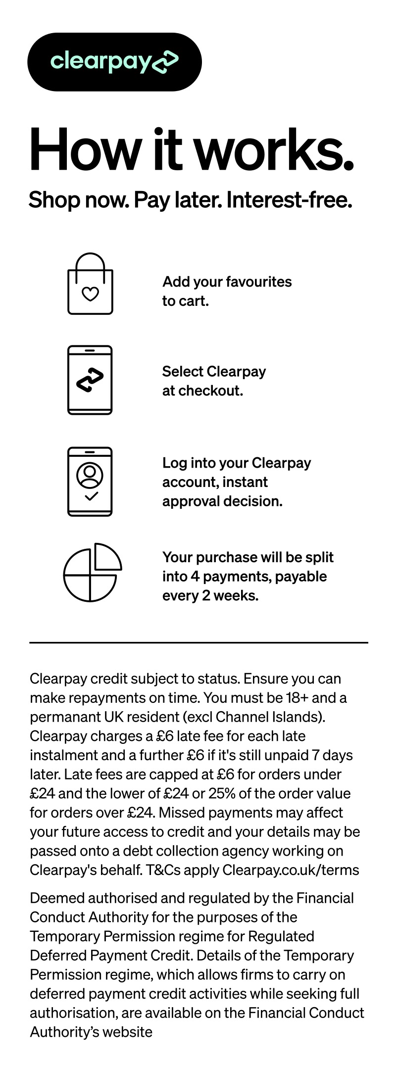Clearpay how it works