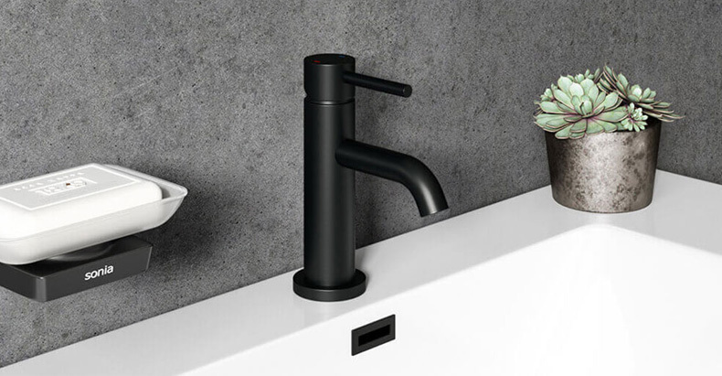 black-bathroom-taps