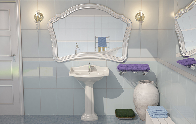 Art Deco Bathroom Wall Lights