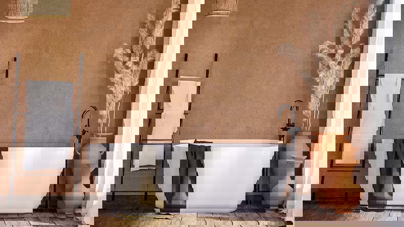 Warm Bathroom Colours