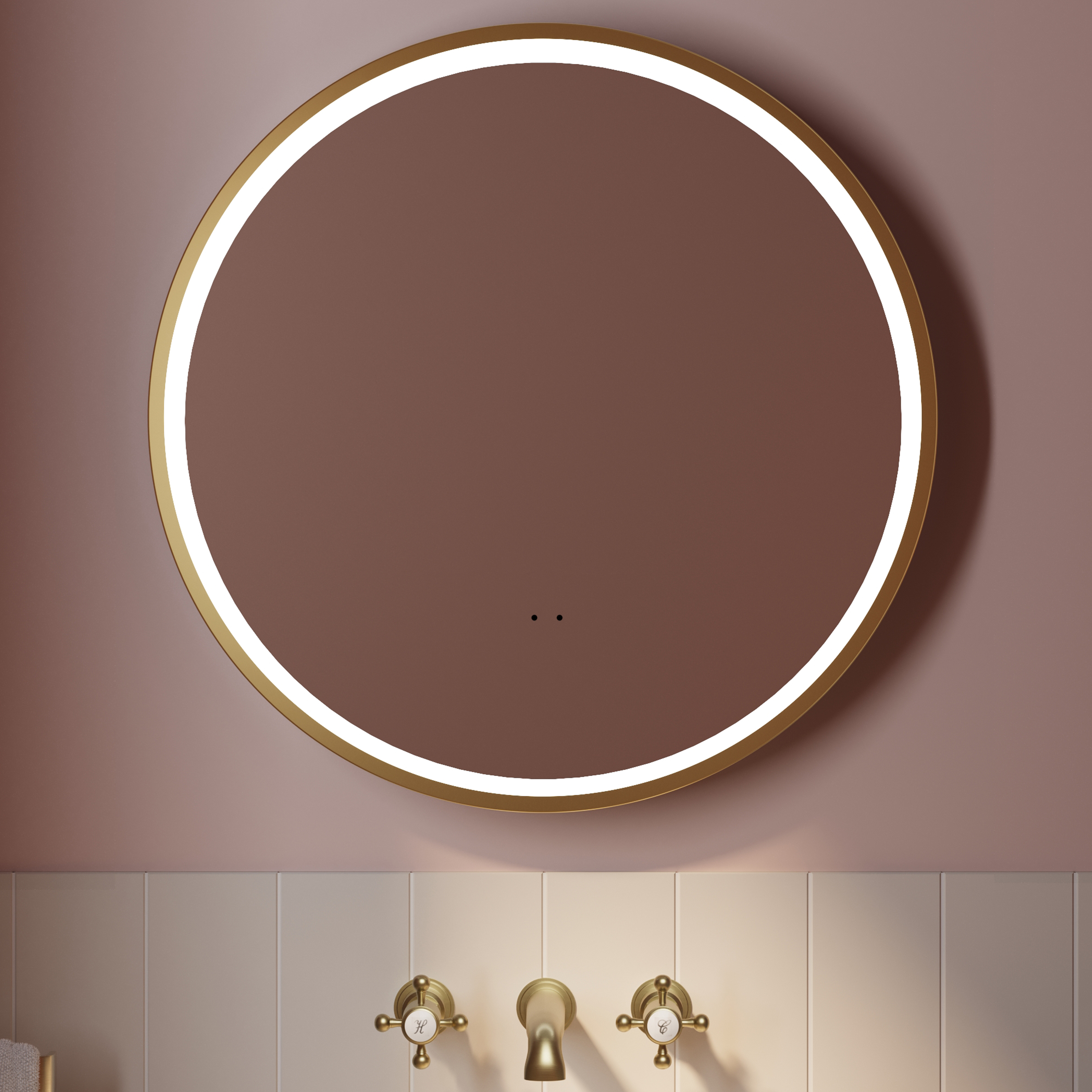 Round Bathroom Mirrors