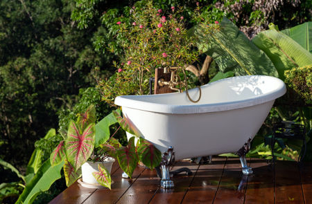 outdoor bath ideas